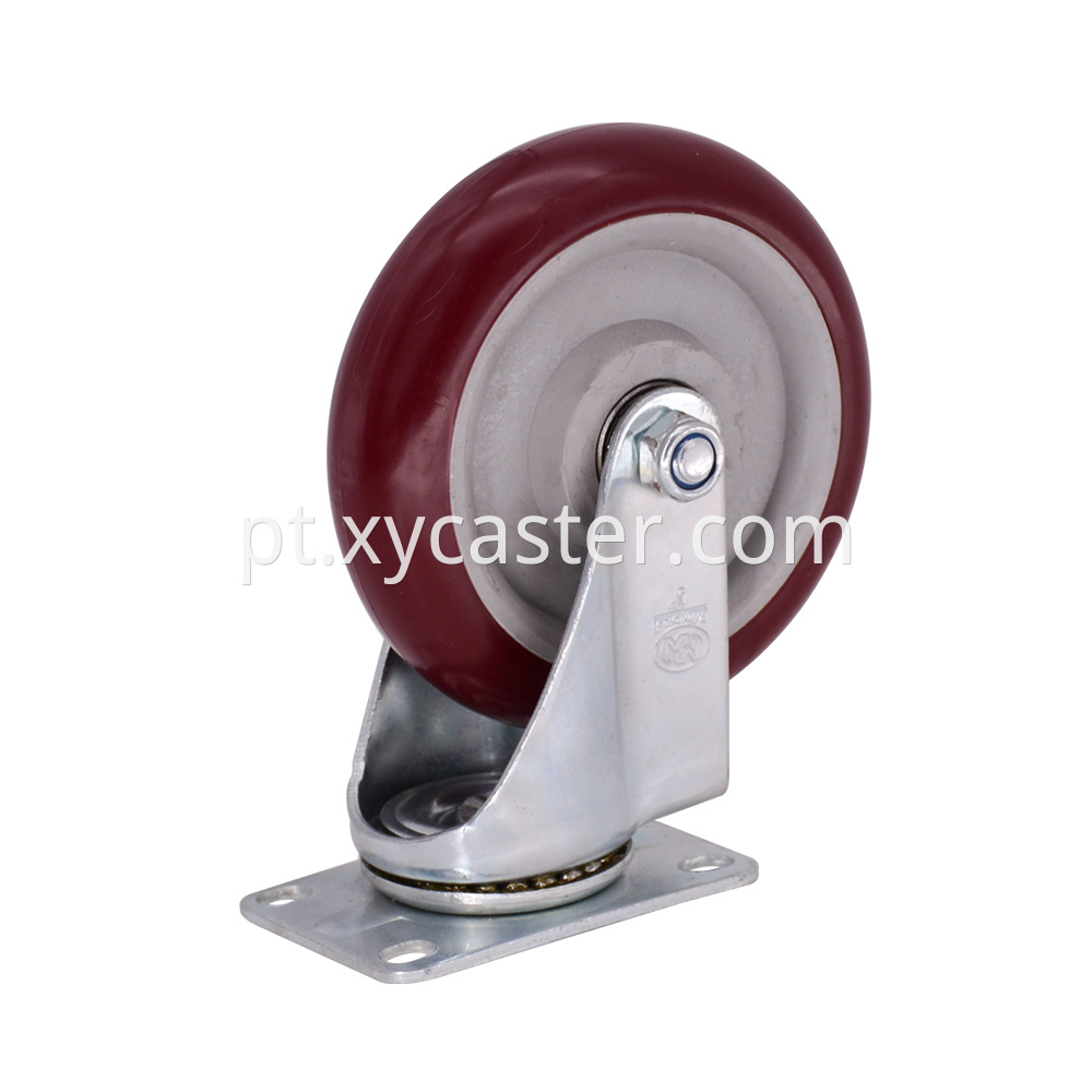 5 Inch Pvc Swivel Caster